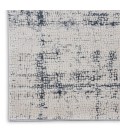 Nourison Rustic Textures Runner Area Rug RUS06-Ivory/Blue