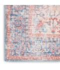 Nicole Curtis Machine Washable Series 1 Area Rug SR104 Blue/Multi 7' Runner