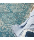Nourison TRANQUIL Area Rug Nourison Tranquil Area Rug TRA13-Lt.Blue/Ivory