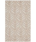 Nourison Aloha Ivory Grey ALH35 2 ft. 8 in. X 4 ft. Rectangle Rug