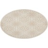 Nourison Jubilant Ivory Beige JUB06 5 ft. 3 in. Round Rug