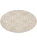 Nourison Jubilant Ivory Beige JUB06 5 ft. 3 in. Round Rug
