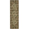 Nourison Tahoe - Ta10 Green Area Rug 2 ft. 3 X 8 ft. Rectangle