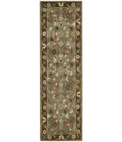 Nourison Tahoe - Ta10 Green Area Rug 2 ft. 3 X 8 ft. Rectangle
