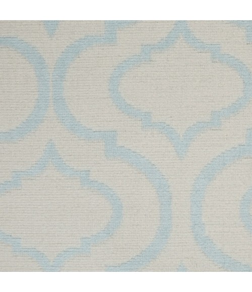 Nourison Jubilant Area Rug JUB19-Ivory/Blue
