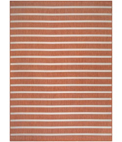 Nourison Positano Terracotta Ivory POS03 9 ft. X 12 ft. Rect. Rug