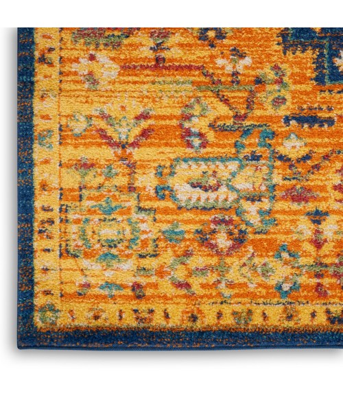 Nourison Allur Area Rug ALR04-Orange Multicolor