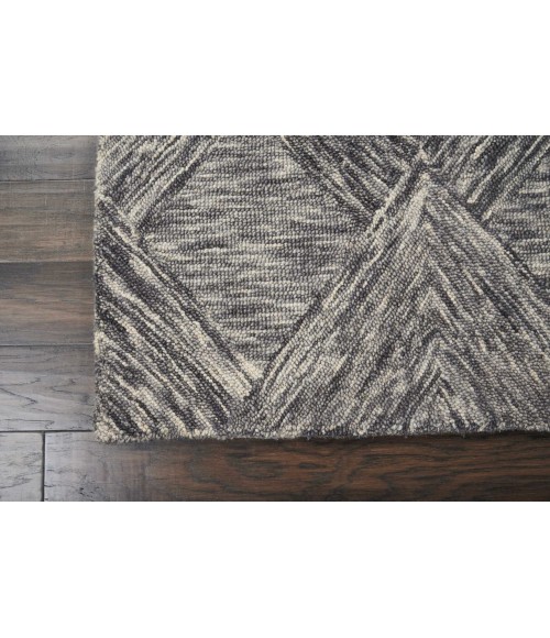 Nourison Linked Area Rug LNK01-Charcoal