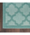 Nourison Easy Care Area Rug NES01 Aqua/Teal