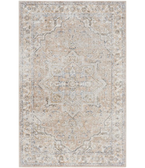 Nourison Astra Machine Washable Area Rug ASW12 Beige