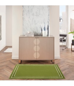 Nourison Essentials - Nre02 Green Ivory Area Rug 2 ft. X 4 ft. Rectangle