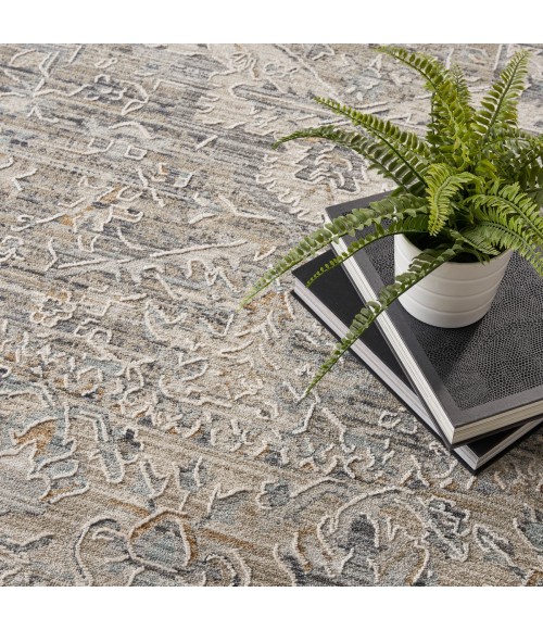 Nourison Lynx Ivory Taupe Rug LNX04 8 ft. X Round - Rugs Town Nourison Lynx Ivory Taupe LNX04 8 ft. X Round Rug