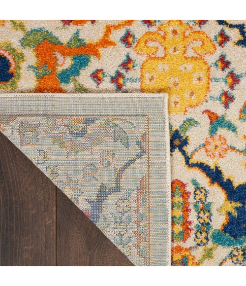 Nourison Allur Area Rug ALR03 Ivory Multicolor