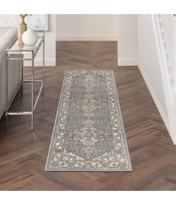 Nourison Home Concerto Blue CNC05 2 ft. 2 in. X 6 ft. Rectangle Rug