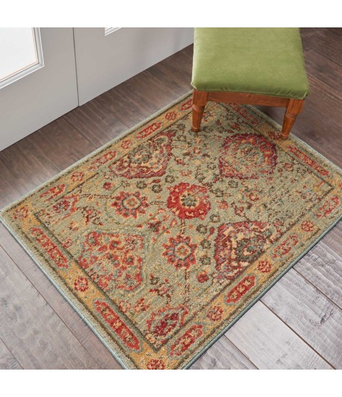 Nourison Somerset Area Rug ST90-Light Green
