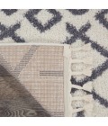 Nourison Moroccan Shag Area Rug MRS01-White