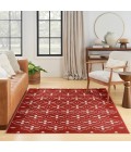 Nourison Home Nourison Essentials Brick Ivory NRE04 4 ft. X 6 ft. Rectangle Rug