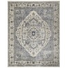 Nourison Concerto Ivory Navy CNC18 7 ft. 10 in. X 9 ft. 10 in. Rect. Rug