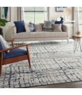Nourison Twilight Area Rug TWI10 Ivory/Navy 9'9" x 13'9"