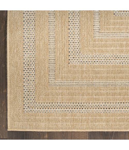 Nourison Tulum Taupe Grey TLM04 5 ft. 3 in. X 7 ft. Rect. Rug