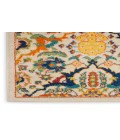 Nourison Allur Ivory Multicolor ALR03 2 ft. 3 in. X 10 ft. Rectangle Rug