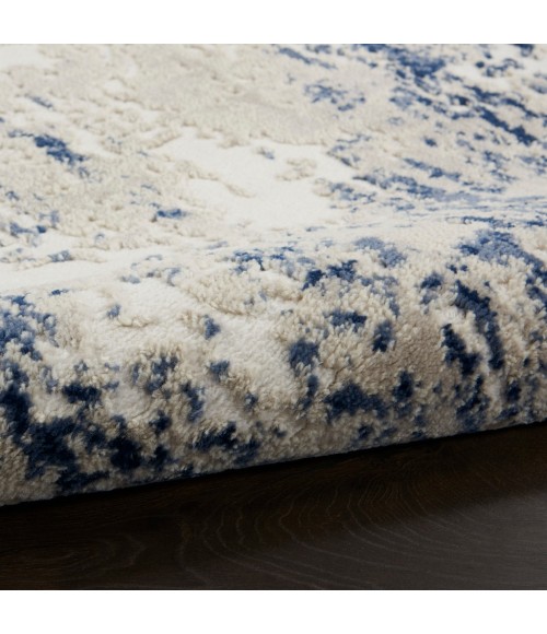 Nourison CYRUS Area Rug Nourison Cyrus Area Rug CYR03-Ivory/Navy