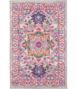 Nourison Passion - Psn20 Light Grey Pink Area Rug 1 ft. 10 X 2 ft. 10 Rectangle