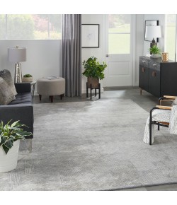 Michael Amini Nourison Ma30 Star - Smr01 Slate Area Rug 8 ft. 6 in. X 11 ft. 6 in. Rectangle