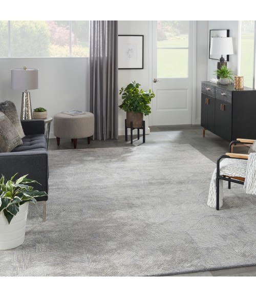 Michael Amini Ma30 Star Area Rug SMR01 Slate