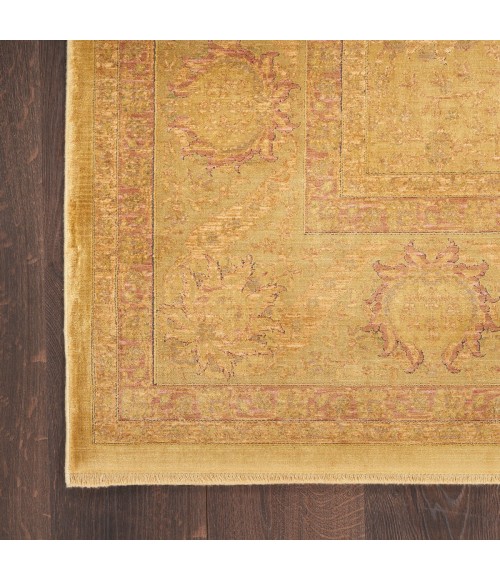 Nourison Luxurious Gold LRS02 8 ft. X 10 ft. Rect. Rug