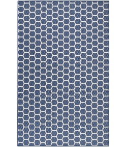 Nourison Twist Reversible Navy TWS01 5 ft. X 7 ft. Rect. Rug