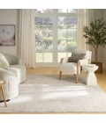 Nourison Shadows Ivory Grey SHW04 6 ft. X 9 ft. Rect. Rug