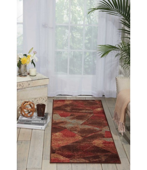 Nourison Somerset Runner Area Rug ST77-Multicolor
