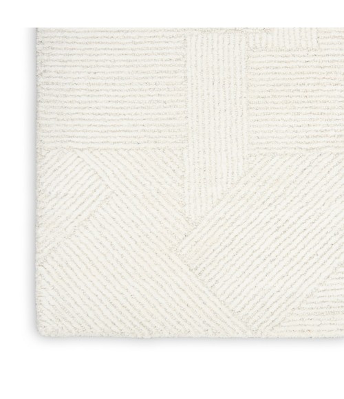 Michael Amini Ma30 Star Area Rug SMR01 Ivory 5'3" x 7'3"