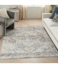 Nourison Astra Machine Washable Area Rug ASW12 Grey/Blue