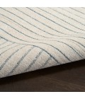 Nourison Home Washable Decor Cream Blue Rug WSD11 5 ft. 3 in. X 7 ft. Rectangle - Rugs Town Nourison Home Washable Decor Cream Blue WSD11 5 ft. 3 in. X 7 ft. Rectangle Rug