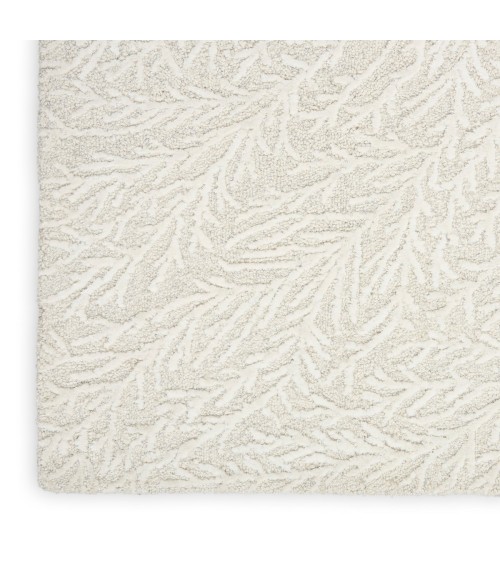 Michael Amini Ma30 Star Area Rug SMR03 Ivory 5'3" x 7'3"