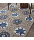 Nourison Aloha Area Rug ALH19-Grey/Blue