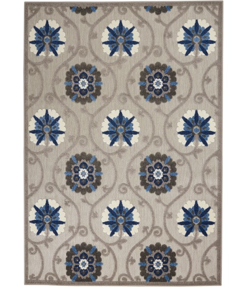 Nourison Aloha Area Rug ALH19-Grey/Blue