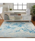Nourison Jubilant Area Rug JUB12-Ivory/Blue