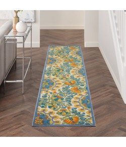 Nourison Aloha - Alh22 Multicolor Area Rug 2 ft. 3 X 12 ft. Rectangle