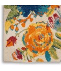 Nourison ALLUR Area Rug Nourison Allur Area Rug ALR07-Ivory Multicolor