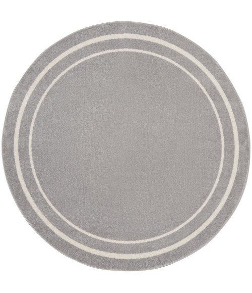 Nourison Nourison Essentials Area Rug NRE02 Grey/Ivory