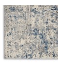 Nourison Rustic Textures Area Rug RUS07-Ivory/Grey-blue