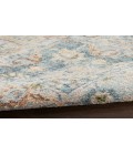 Nourison Astra Machine Washable Beige Blue ASW12 4 ft. X 6 ft. Rectangle Rug