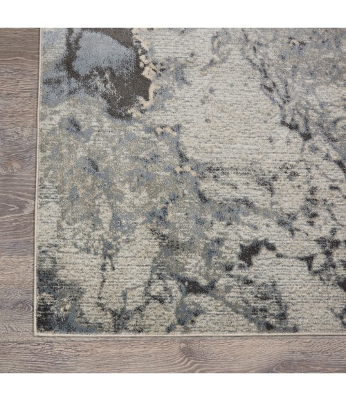 Nourison MAXELL Area Rug Nourison Maxell Runner Area Rug MAE08-Grey