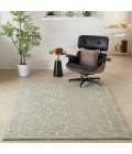 Nourison Vail Grey VAI04 3 ft. 9 in. X 5 ft. 9 in. Rect. Rug