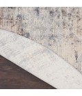 Nourison Rustic Textures Area Rug RUS01 Grey/Beige 7'10" x round