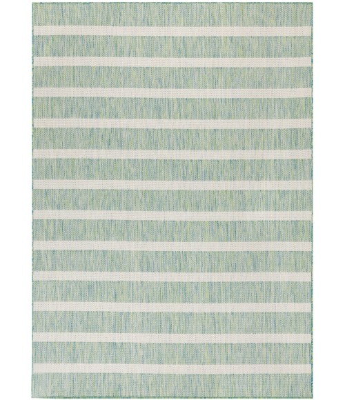 Nourison Positano Blue Green Ivory POS03 8 ft. X 10 ft. Rect. Rug