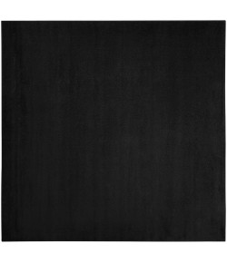 Nourison Essentials - Nre01 Black Area Rug 9 ft. X Square